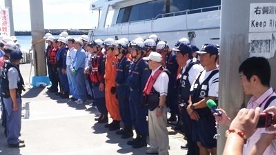 熱海市官民合同「津波避難・水難救助訓練」に参加しました