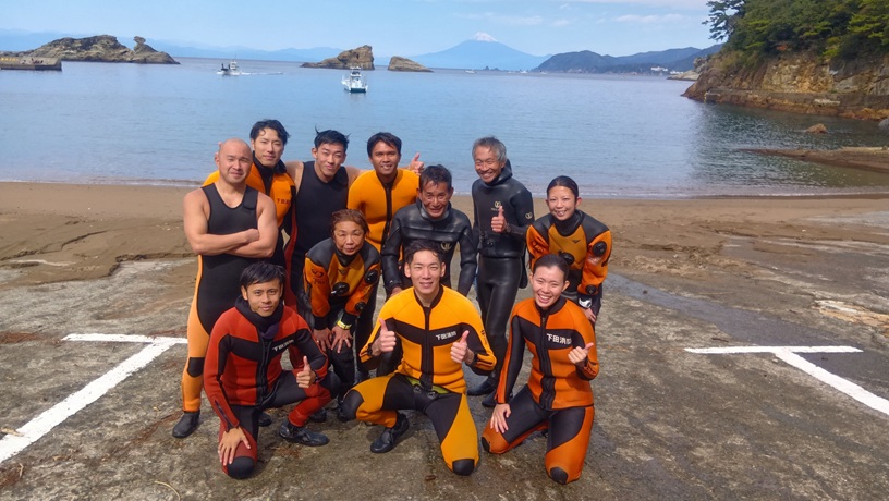 下田消防本部との水難救助合同訓練を実施しました